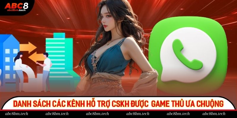 Danh sách các kênh hỗ trợ CSKH được nhiều game thủ ưa chuộng