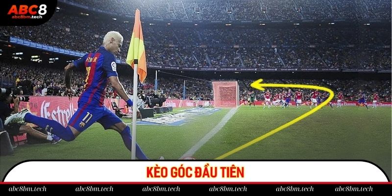 Kèo góc đầu tiên được đông đảo hội viên tại nền tảng yêu thích