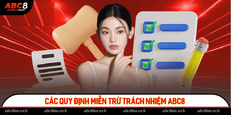 Chính sách miễn trừ trách nhiệm nêu rõ các hành vi vi phạm của hội viên