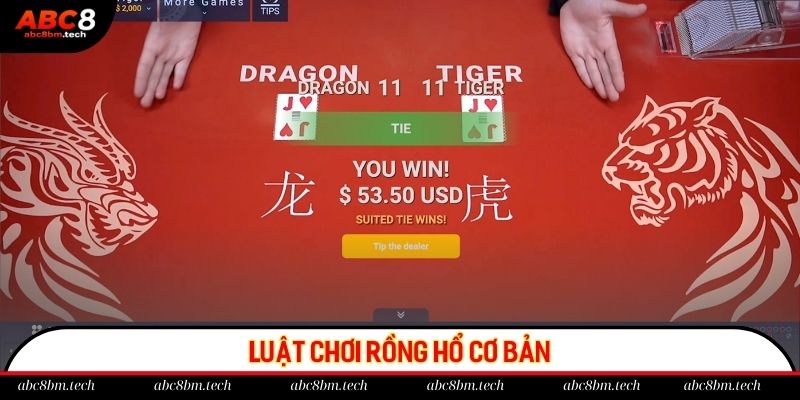 Luật chơi game rồng hổ